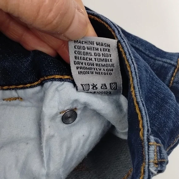 it jeans denim crop size 10 Tiffany skinny medium wash two button it jeans - Picture 10 of 10